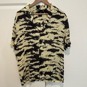 Allsaints short sleeve button up